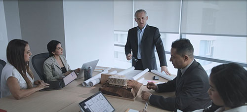 Screenshot of a video about executive stakeholders